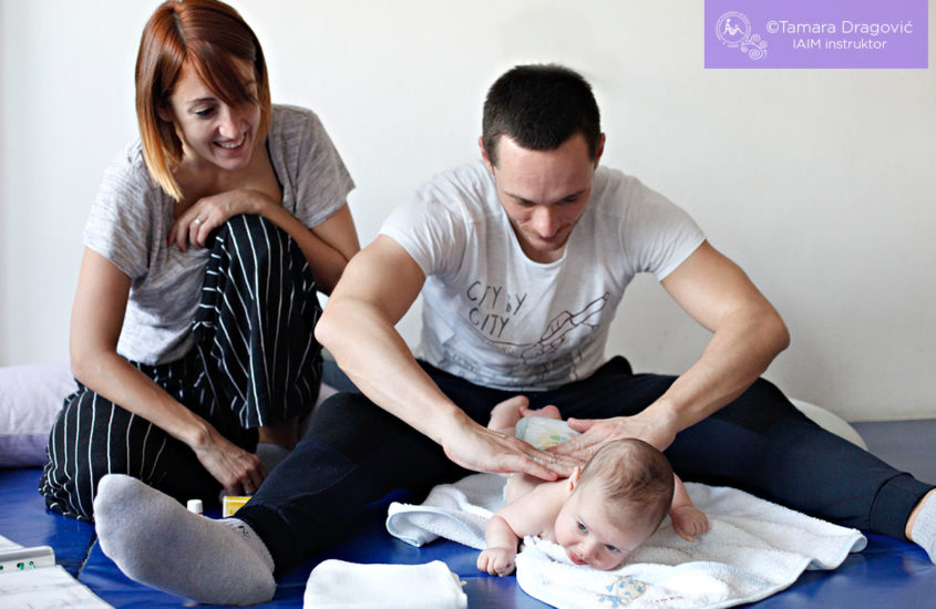 Masaža za bebe kod Tamare Dragović